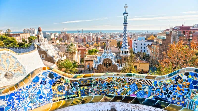 Image of Barcelona from Parc Guell